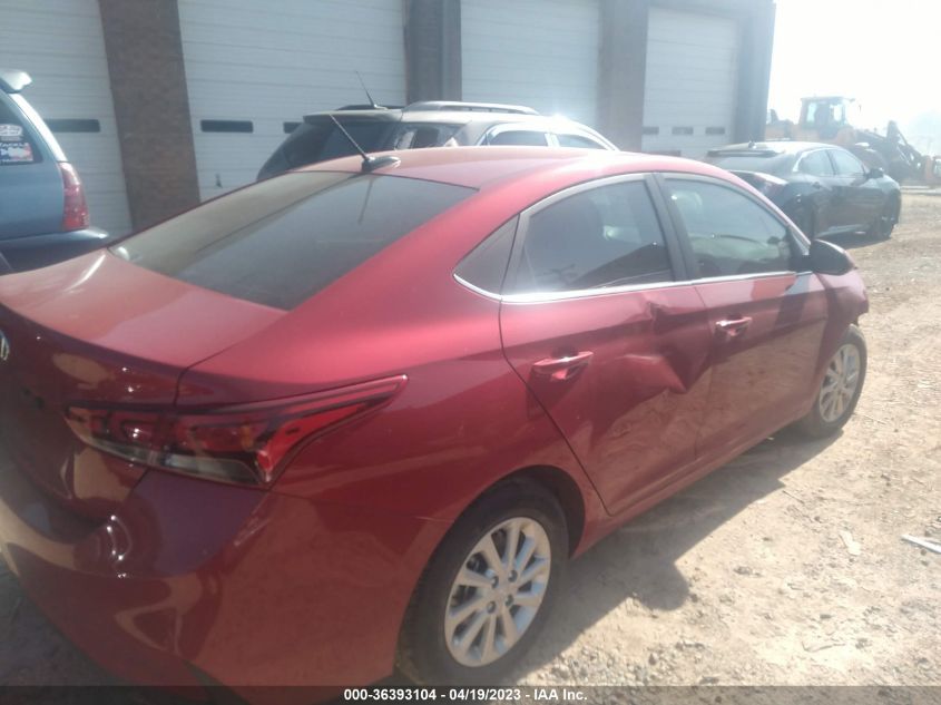 2022 HYUNDAI ACCENT SEL - 3KPC24A6XNE180412