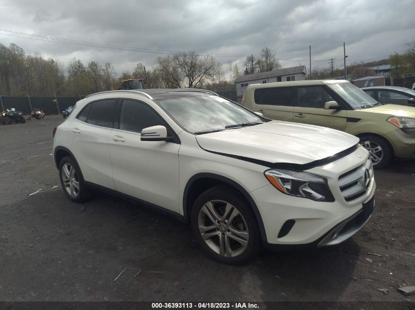 2015 MERCEDES-BENZ GLA-CLASS GLA 250 - WDCTG4GB7FJ185412