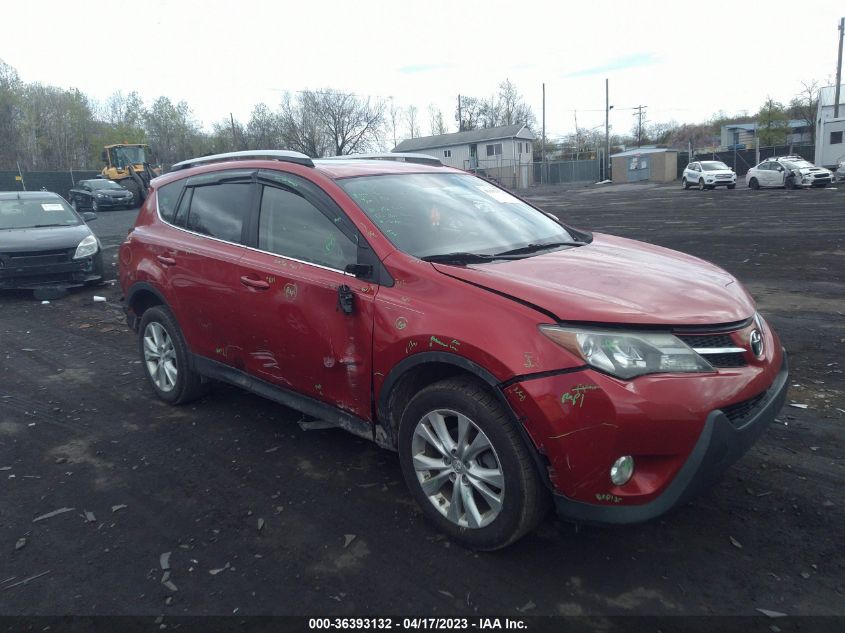 2013 TOYOTA RAV4 LIMITED - JTMDFREV9D5004680