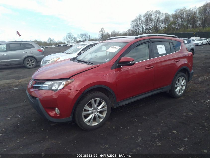 2013 TOYOTA RAV4 LIMITED - JTMDFREV9D5004680