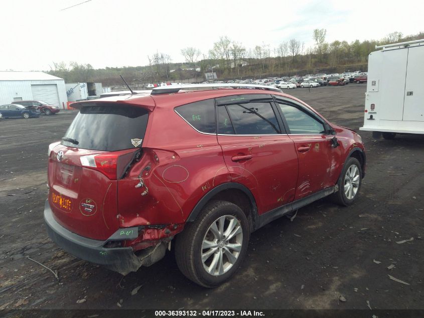 2013 TOYOTA RAV4 LIMITED - JTMDFREV9D5004680