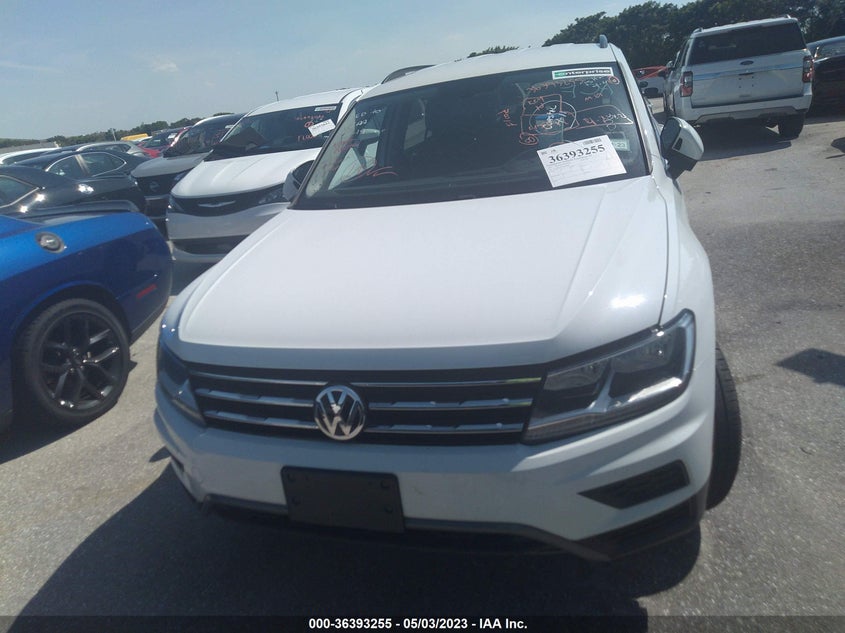 VIN 3VV3B7AX5MM080587 2021 VOLKSWAGEN TIGUAN SE/SE R-LINE BLACK/SEL