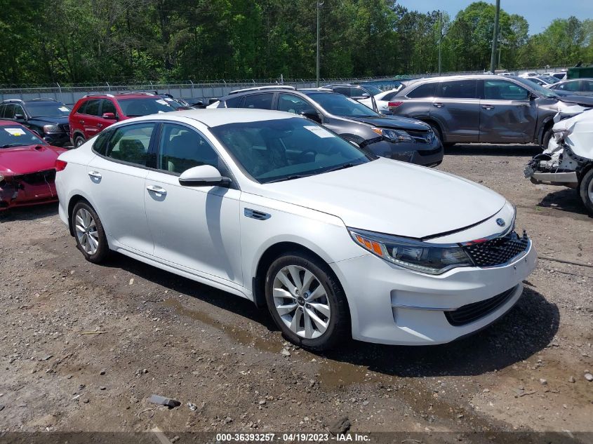 2018 KIA OPTIMA EX - 5XXGU4L34JG187355