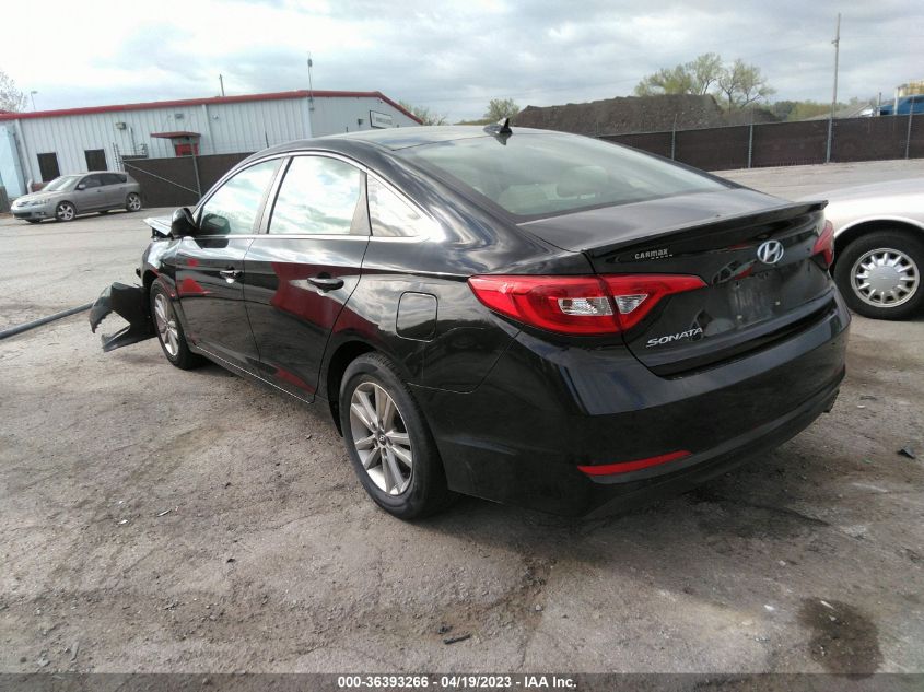 2015 HYUNDAI SONATA 2.4L SE - 5NPE24AF3FH155762