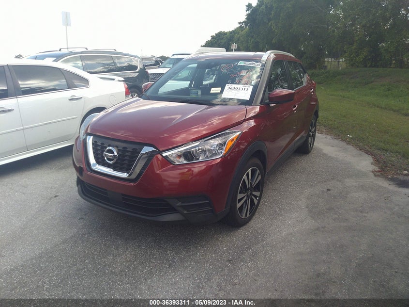 VIN 3N1CP5CV2LL529263 2020 NISSAN KICKS SV