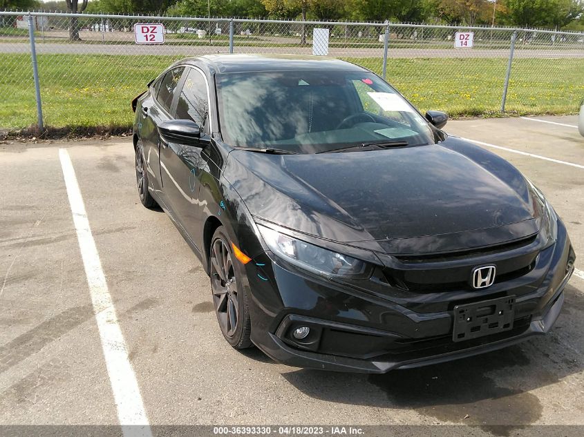 2019 HONDA CIVIC SEDAN SPORT - 2HGFC2F87KH570376