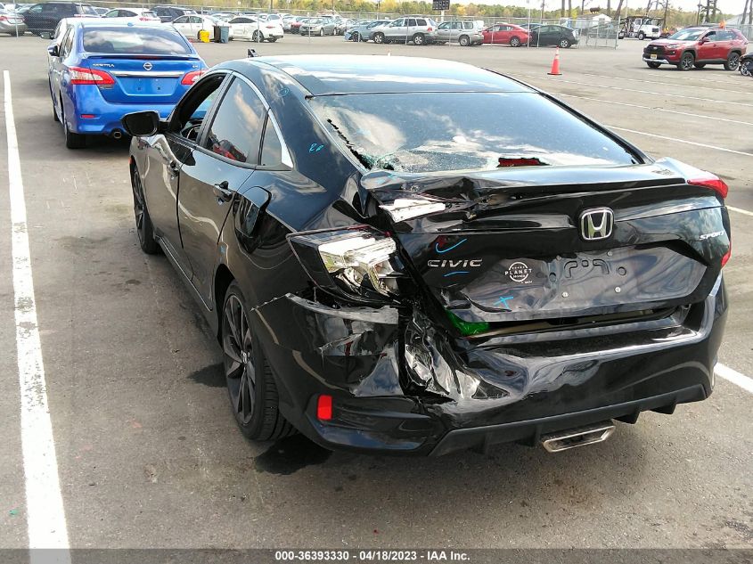 2019 HONDA CIVIC SEDAN SPORT - 2HGFC2F87KH570376