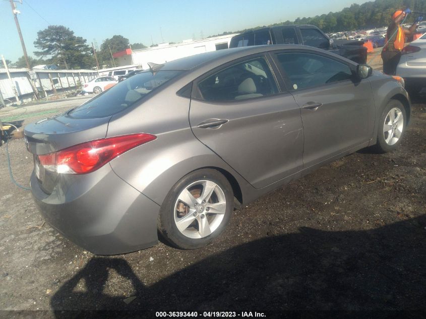 2013 HYUNDAI ELANTRA GLS PZEV - 5NPDH4AE9DH256724