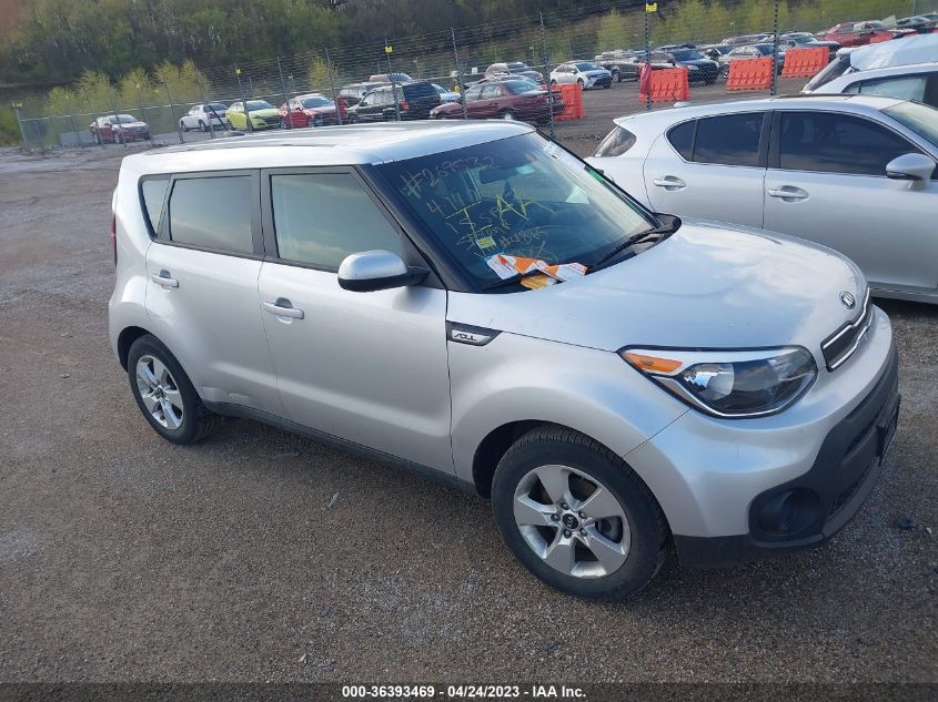 2019 KIA SOUL BASE - KNDJN2A22K7014865
