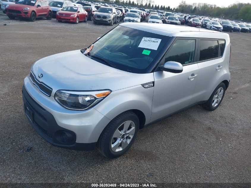 2019 KIA SOUL BASE - KNDJN2A22K7014865