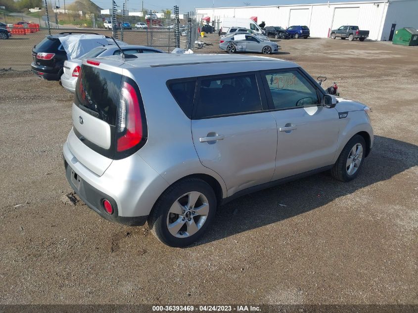 2019 KIA SOUL BASE - KNDJN2A22K7014865