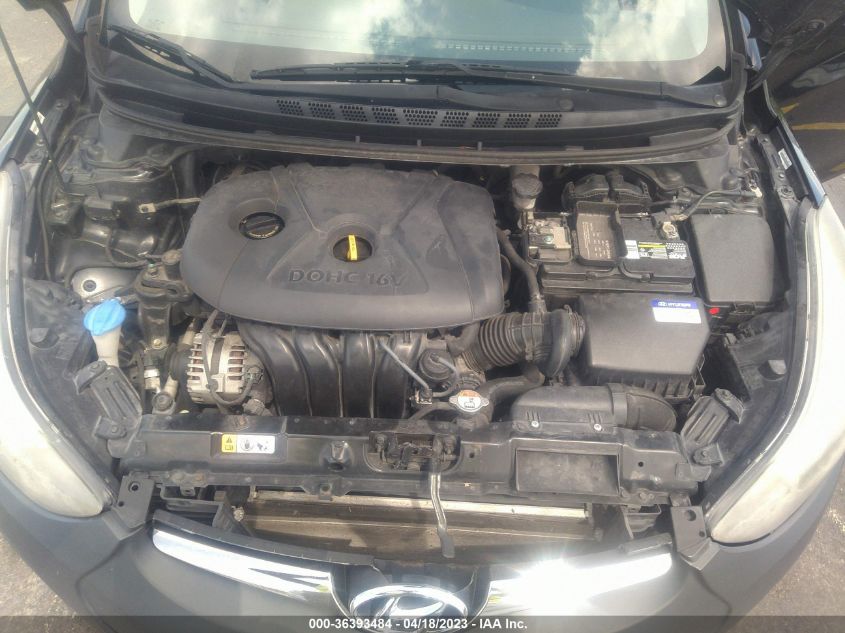 2014 HYUNDAI ELANTRA LIMITED - KMHDH4AE5EU200587