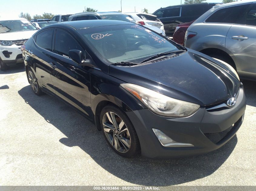 2014 HYUNDAI ELANTRA LIMITED - KMHDH4AE5EU200587