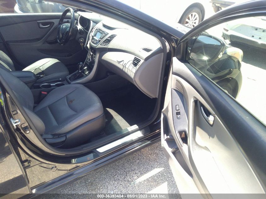 2014 HYUNDAI ELANTRA LIMITED - KMHDH4AE5EU200587