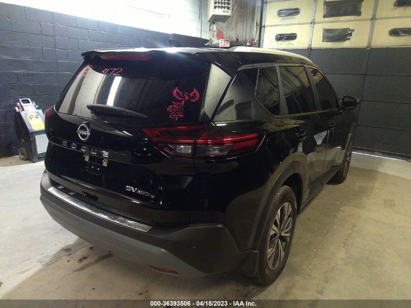 2022 NISSAN ROGUE SV - 5N1BT3BB6NC707928
