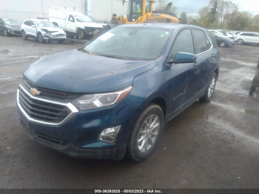 2021 CHEVROLET EQUINOX LT - 3GNAXKEV2ML383486