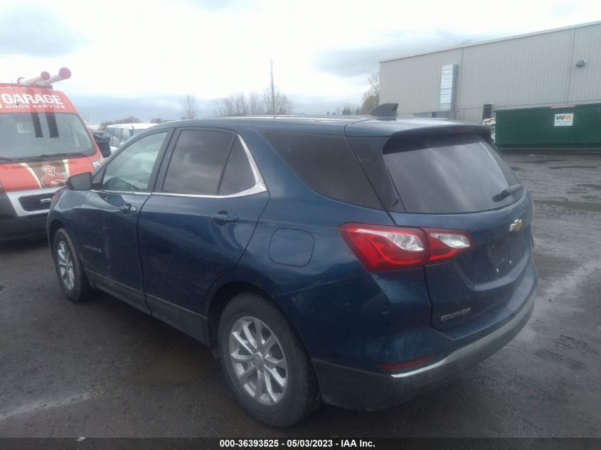 2021 CHEVROLET EQUINOX LT - 3GNAXKEV2ML383486