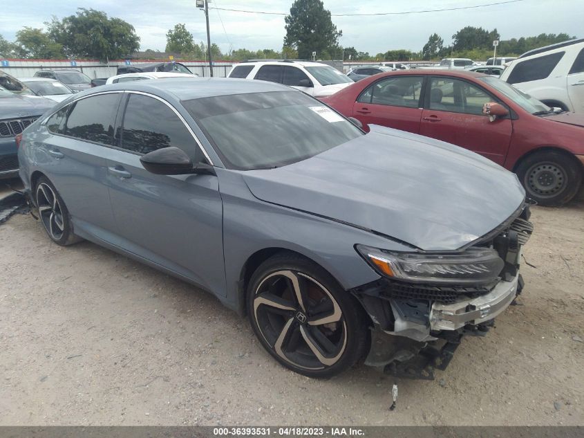 2022 HONDA ACCORD SEDAN SPORT SE - 1HGCV1F43NA052238