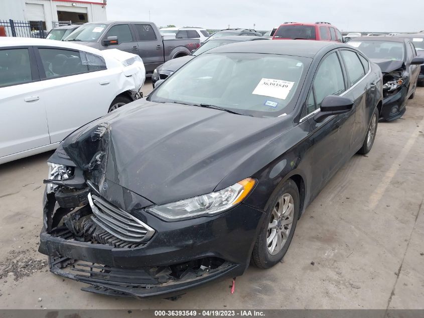 2017 FORD FUSION S - 3FA6P0G70HR214853