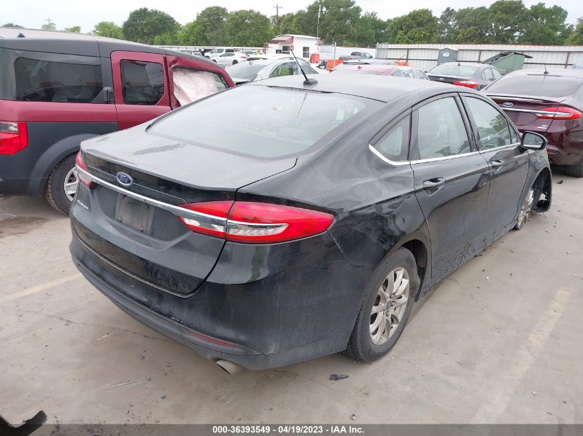 2017 FORD FUSION S - 3FA6P0G70HR214853