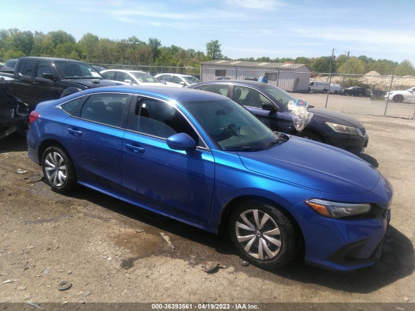 2022 HONDA CIVIC SEDAN LX - 2HGFE2F23NH524456