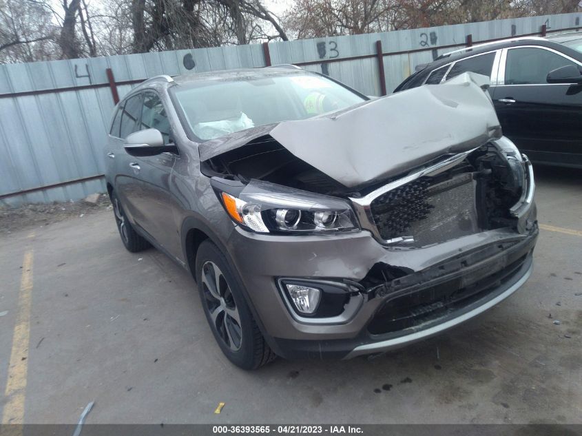 2018 KIA SORENTO EX V6 - 5XYPHDA58JG394982