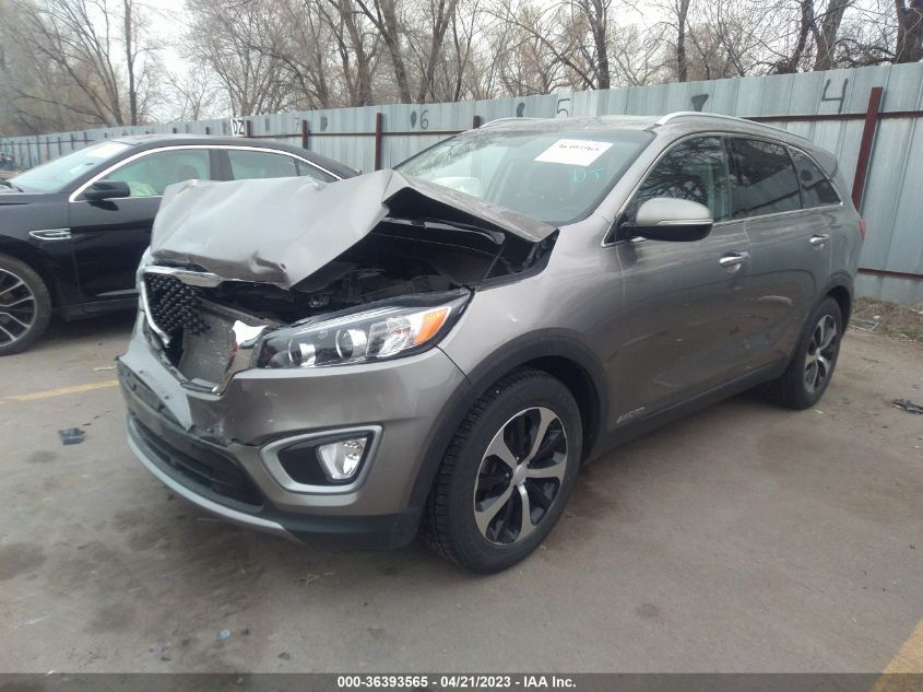 2018 KIA SORENTO EX V6 - 5XYPHDA58JG394982