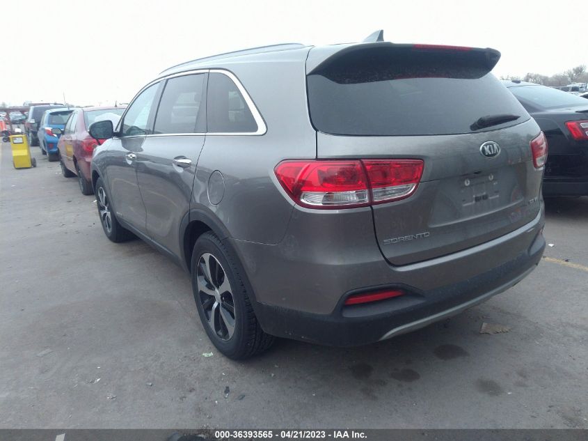 2018 KIA SORENTO EX V6 - 5XYPHDA58JG394982