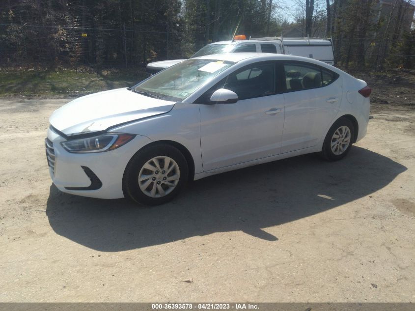 2017 HYUNDAI ELANTRA SE - 5NPD74LF3HH079957