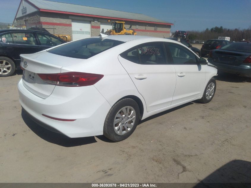 2017 HYUNDAI ELANTRA SE - 5NPD74LF3HH079957