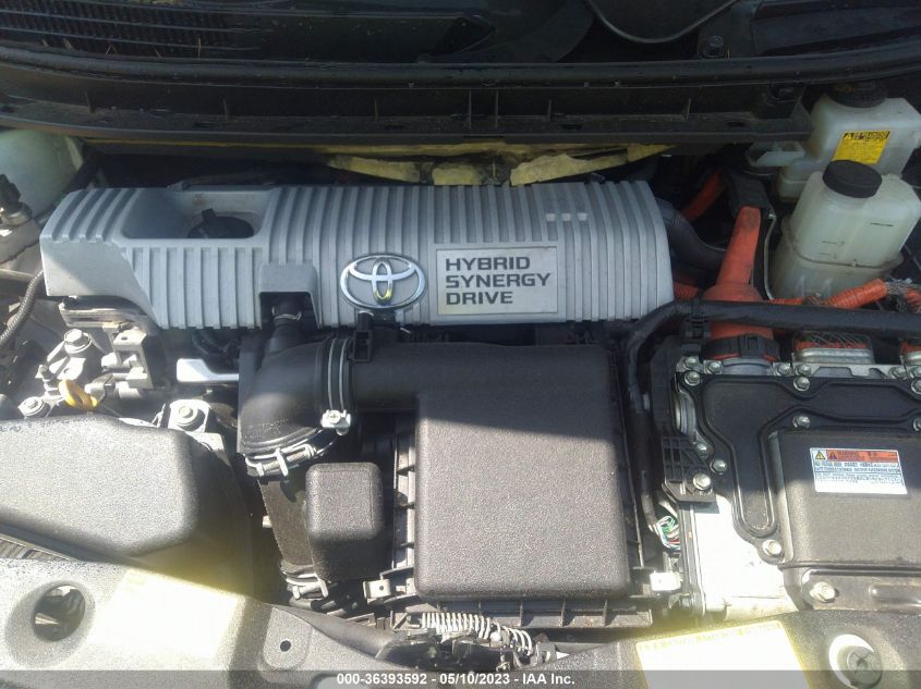 2013 TOYOTA PRIUS ONE/TWO/THREE/FOUR/FIVE - JTDKN3DU3D1667377