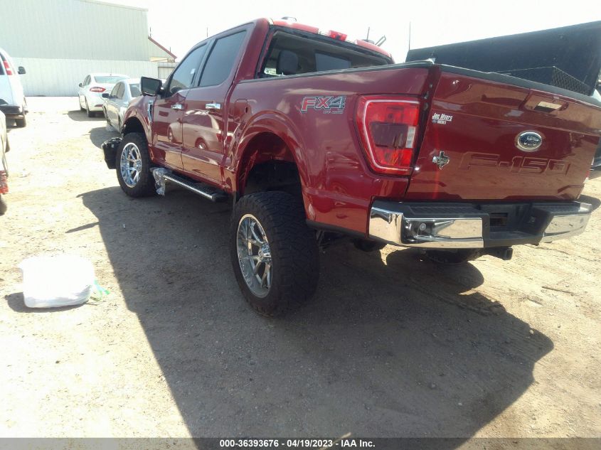 2021 FORD F-150 XL/XLT/LARIAT - 1FTFW1E55MKD40743