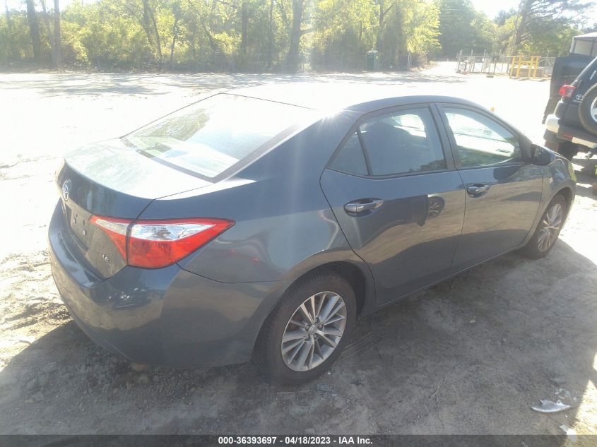 2014 TOYOTA COROLLA L/LE/S/S PLUS/LE PLUS - 2T1BURHE9EC143530