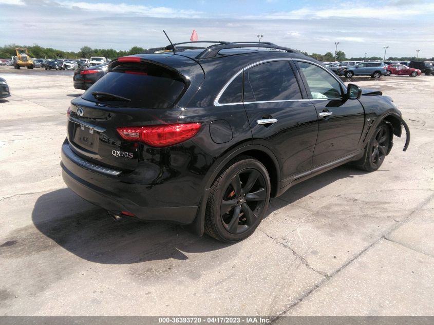 2017 INFINITI QX70 JN8CS1MU5HM144212