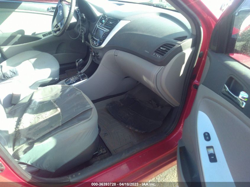 2014 HYUNDAI ACCENT SE - KMHCU5AEXEU154557