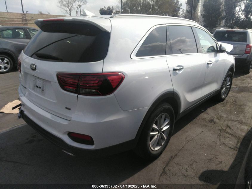 2019 KIA SORENTO LX - 5XYPG4A35KG433367