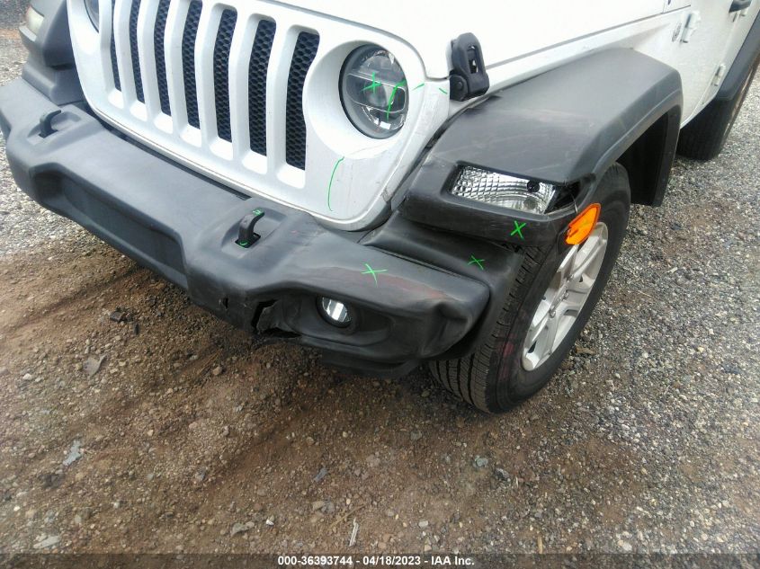 2020 JEEP WRANGLER UNLIMITED SPORT S - 1C4HJXDG0LW222166