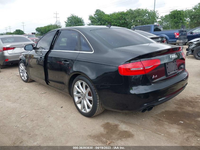 2013 AUDI A4 PREMIUM PLUS - WAUFFAFL9DN045914