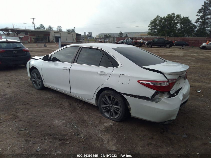 2017 TOYOTA CAMRY SE - 4T1BF1FK1HU758094