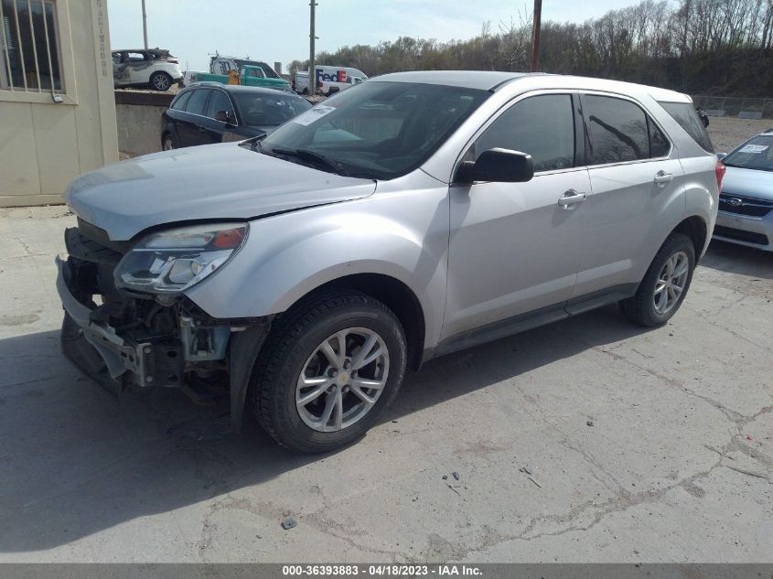 2017 CHEVROLET EQUINOX LS - 2GNFLEEK5H6352316