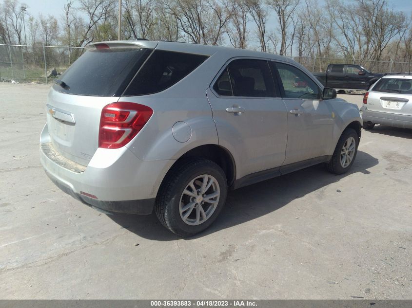 2017 CHEVROLET EQUINOX LS - 2GNFLEEK5H6352316