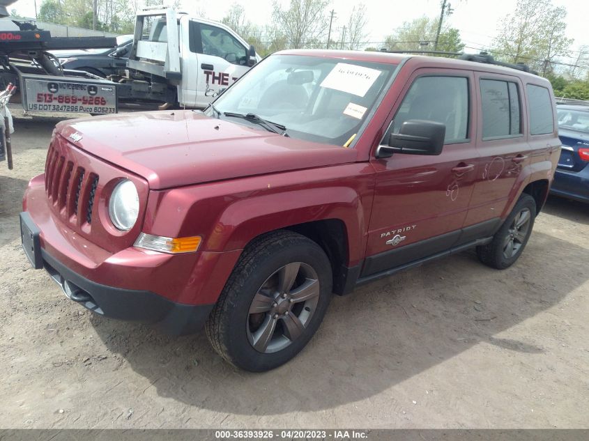 2013 JEEP PATRIOT LATITUDE - 1C4NJRFB6DD274429