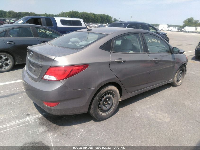 2017 HYUNDAI ACCENT SE - KMHCT4AE3HU368260