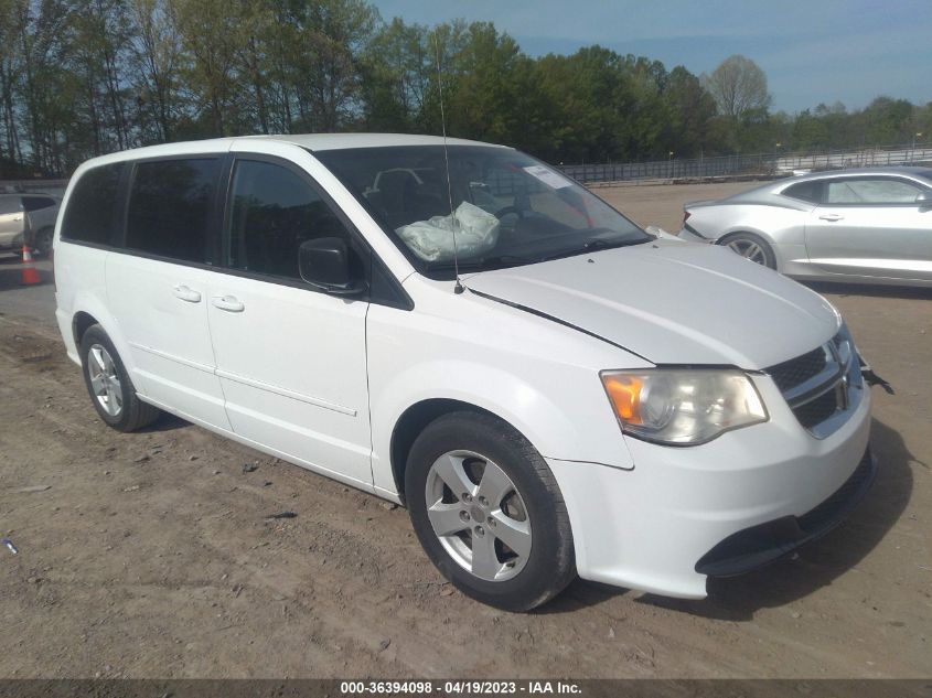2014 DODGE GRAND CARAVAN SE - 2C4RDGBG5ER166980