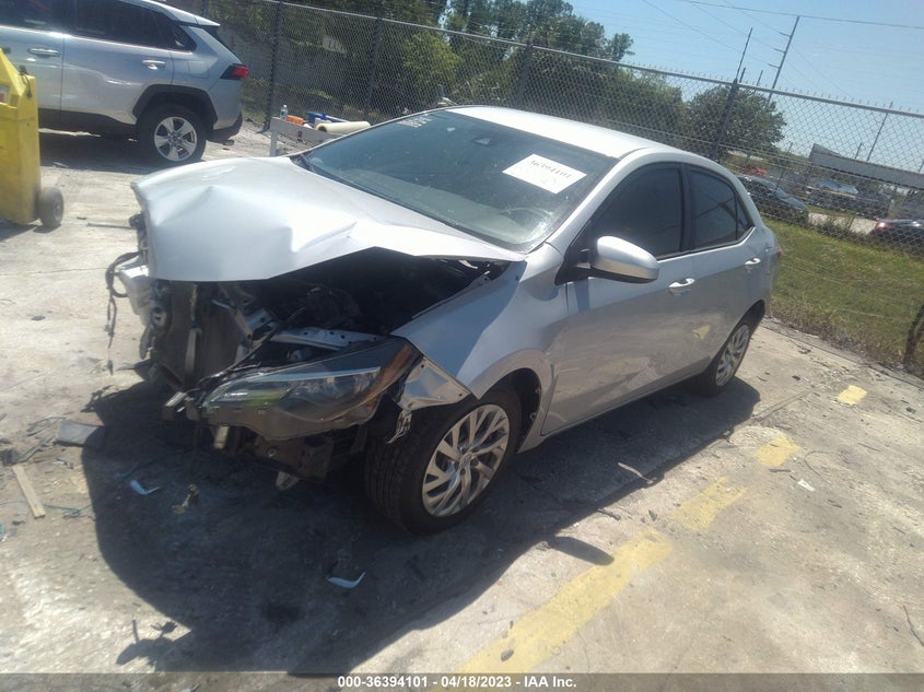 VIN 2T1BURHE1KC225005 2019 TOYOTA COROLLA L/LE/SE/XLE/XSE