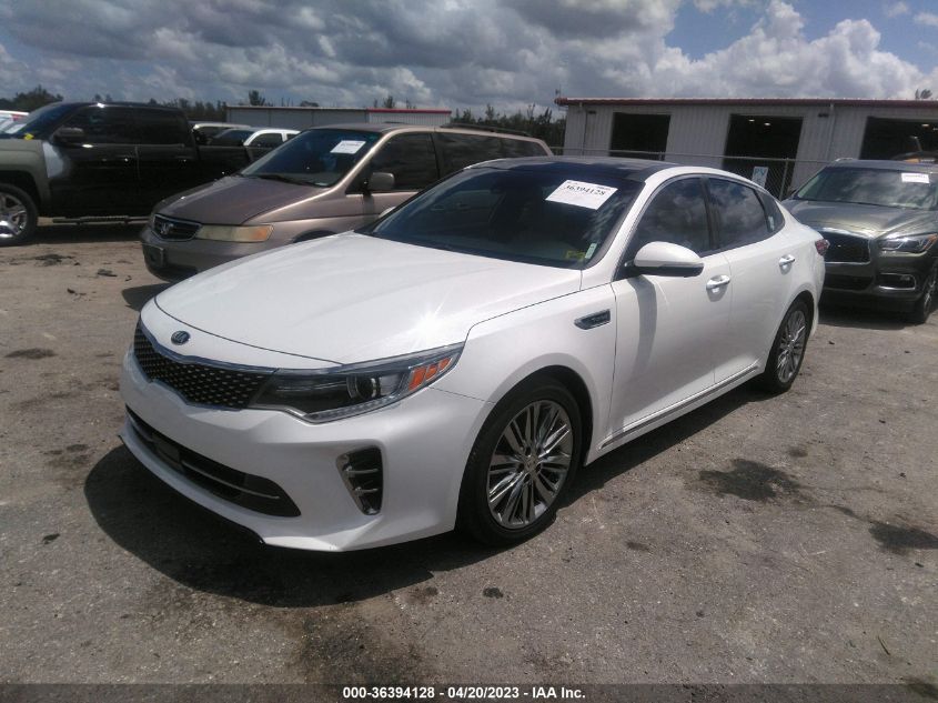 2016 KIA OPTIMA SXL TURBO - 5XXGV4L29GG069704