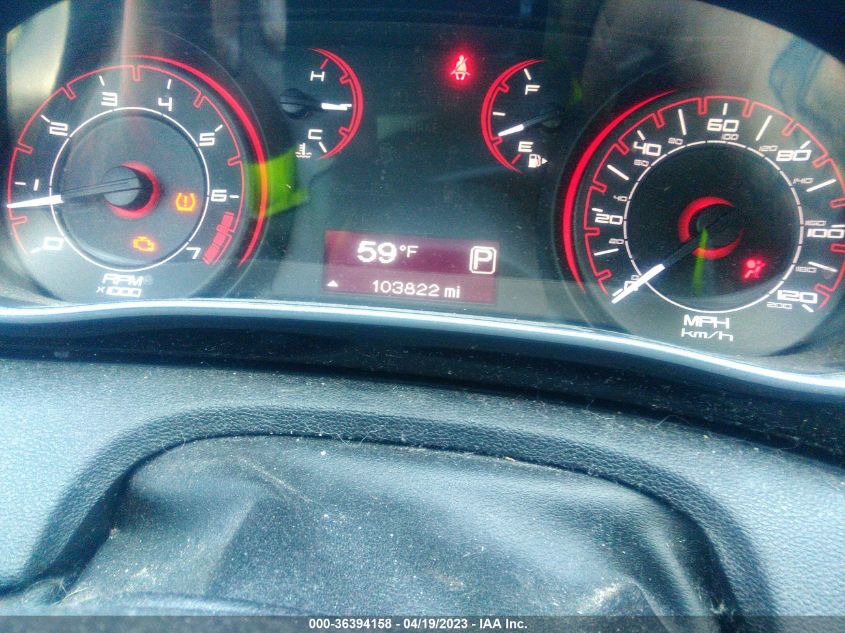 2013 DODGE DART RALLYE - 1C3CDFBA8DD219396