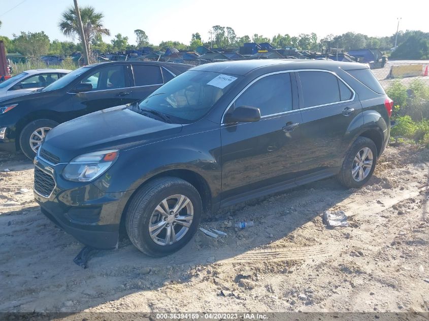 2017 CHEVROLET EQUINOX LS - 2GNALBEK2H1598763