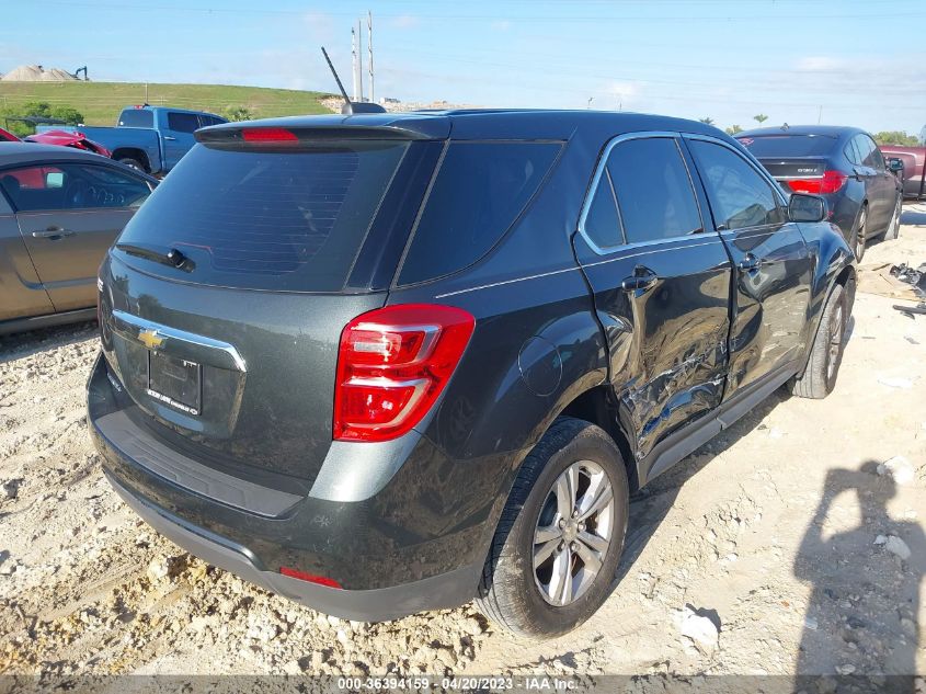 2017 CHEVROLET EQUINOX LS - 2GNALBEK2H1598763
