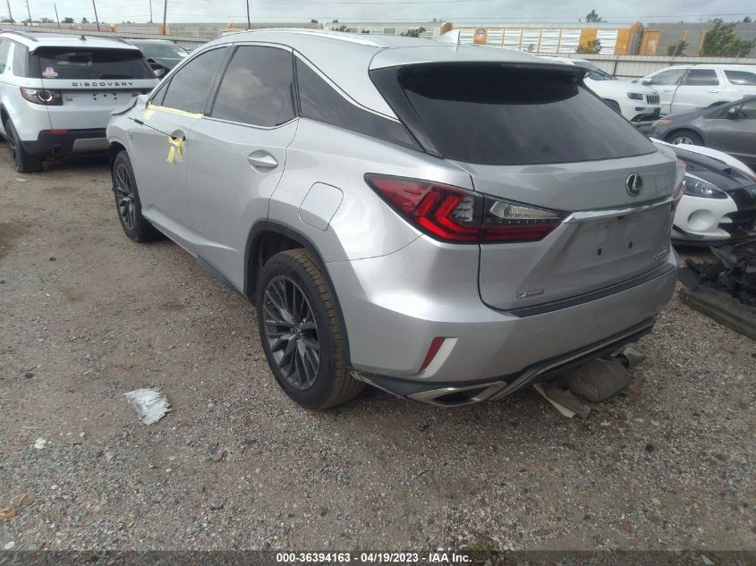 2017 LEXUS RX RX 350 - 2T2ZZMCA5HC045893